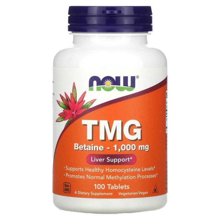БАД "TMG Betaine - 1,000 mg",100таблеток.