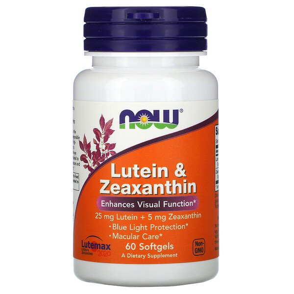БАД Lutein & Zeaxanthin, 60капсул.