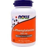 Аминокислота NOW L-Phenylalanine 500 mg (120 капсул)