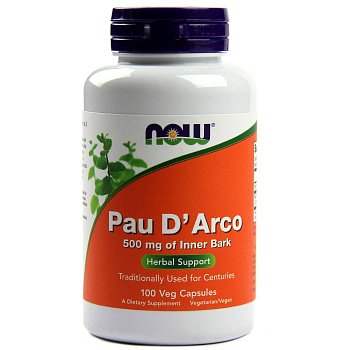 БАД PAU D' ARCO 500mg, 100капсул.