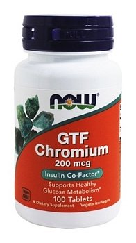 Now GTF Chromium 200 mcg 100 табл.